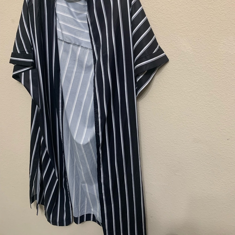 Black and white cardigan